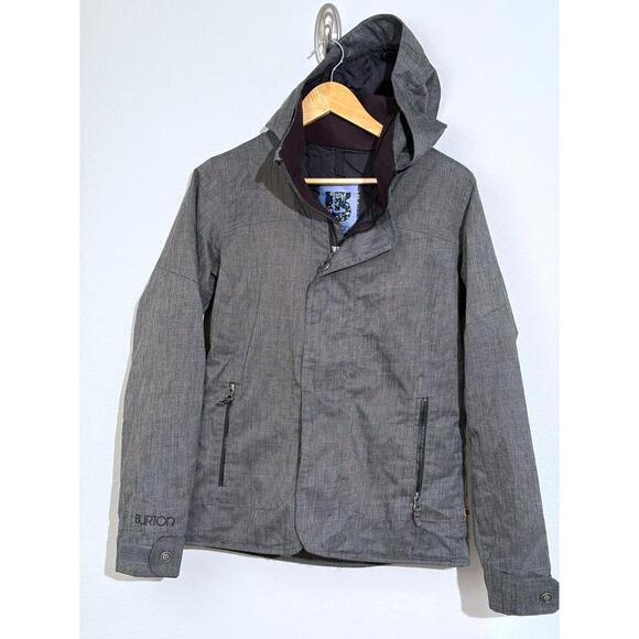 Burton Jackets & Blazers - Burton DryRide Women's Small Gray Hooded Ski Snowboard Insulated Snow Coat